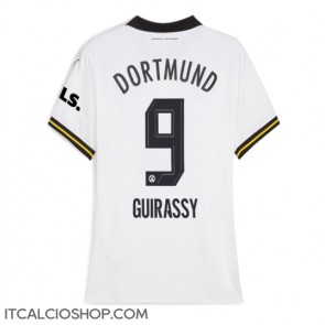 Borussia Dortmund Serhou Guirassy #9 Terza Maglia Femmina 2024-25 Manica Corta